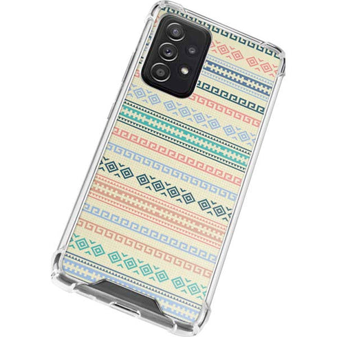 Summer Pattern Galaxy A72 5G Clear Case